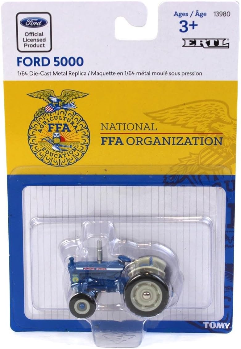 #ERTL13980 1/64 Ford 5000 Wide Front with FFA Logo