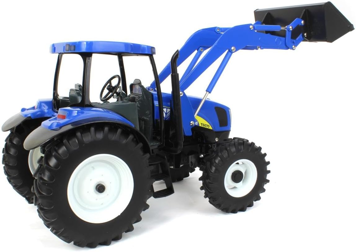#ERTL13988 1/16 New Holland T6070 with Loader & MFD Tractor