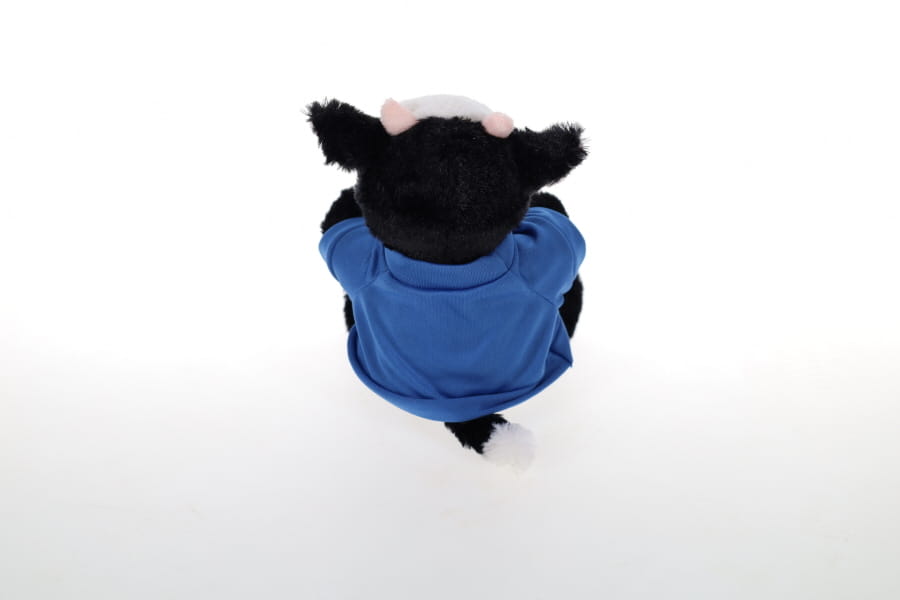 Clinton Tractor Cow Stuffed Animal