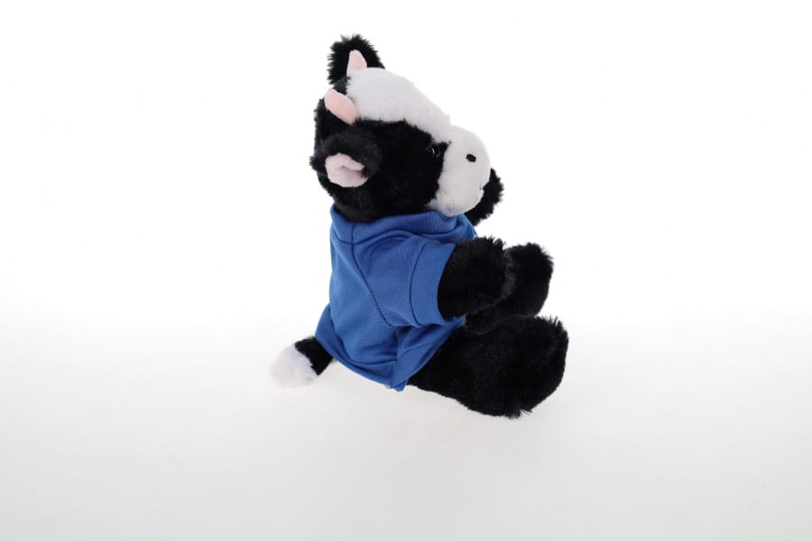 Clinton Tractor Cow Stuffed Animal