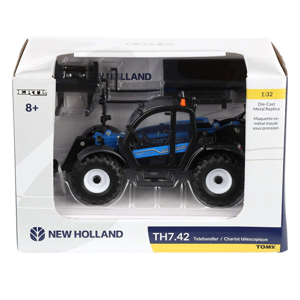 #ERTL61037 1/32 New Holland Blue TH7.42 Telehandler