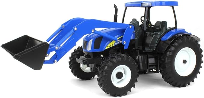#ERTL13988 1/16 New Holland T6070 with Loader & MFD Tractor