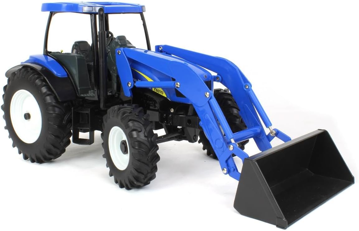 #ERTL13988 1/16 New Holland T6070 with Loader & MFD Tractor