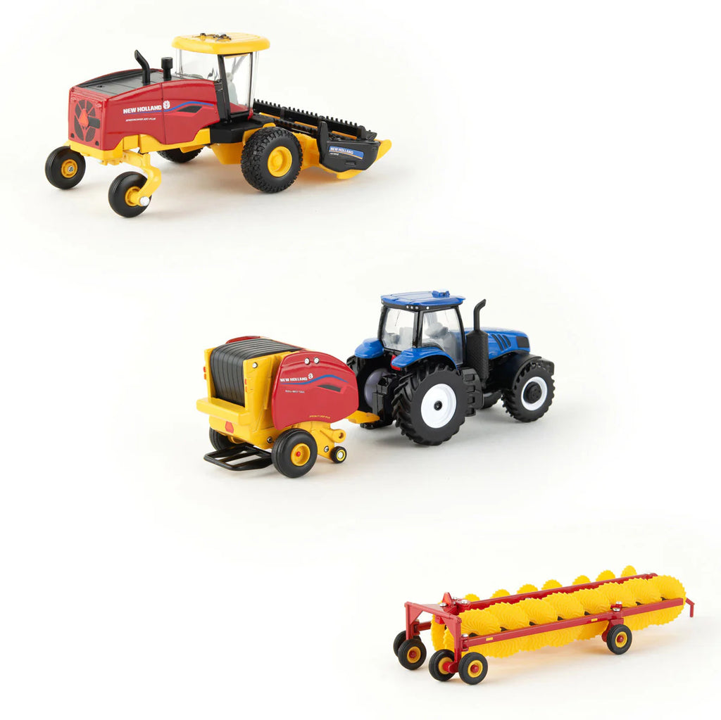 #ERTL13993 1/64 New Holland Haying Set