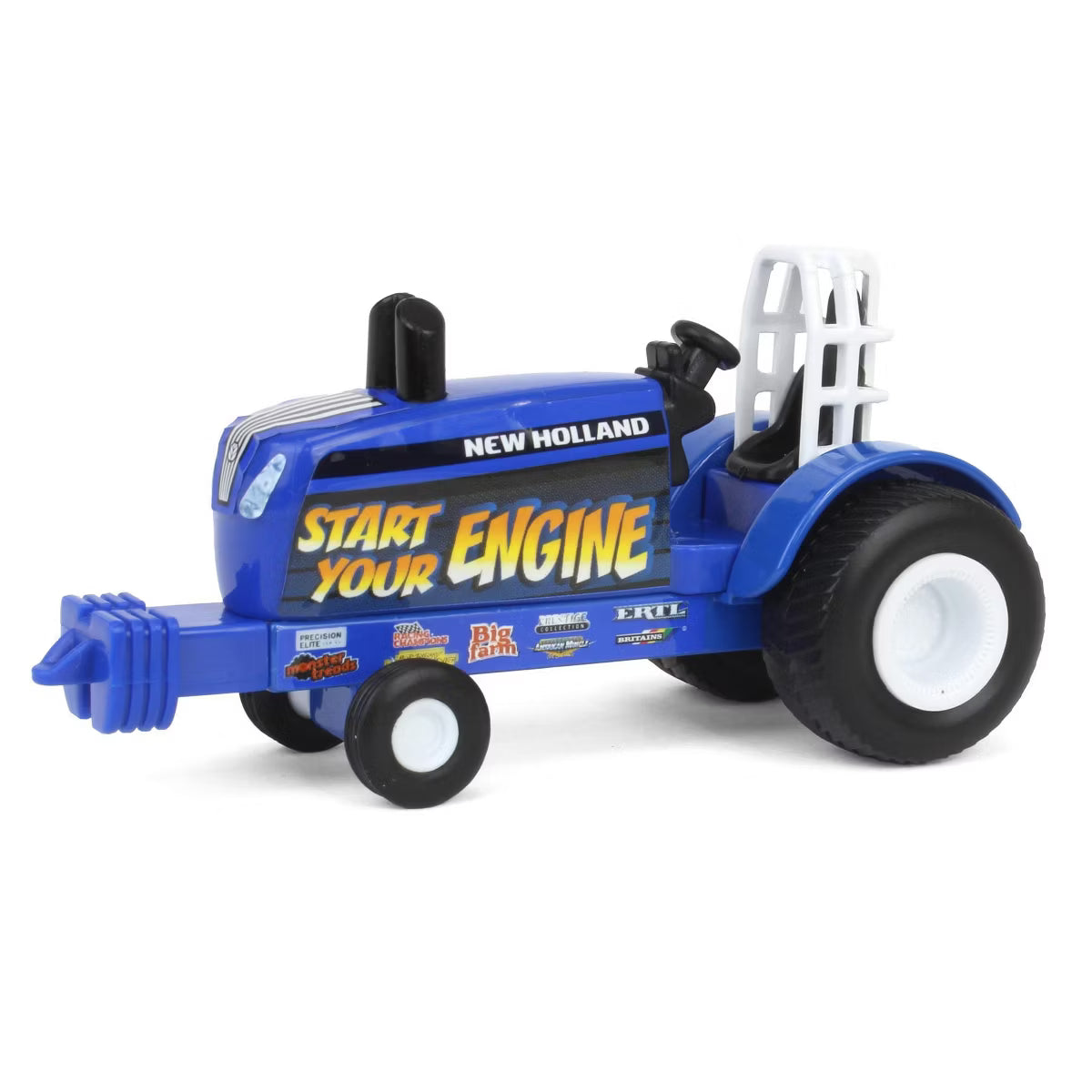 #ERTL47641 1/64 New Holland "Start Your Engine" Pulling Tractor