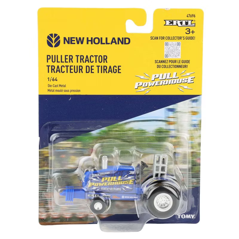 #ERTL47696 /64 New Holland "Pull Powerhouse" Pulling Tractor Toy