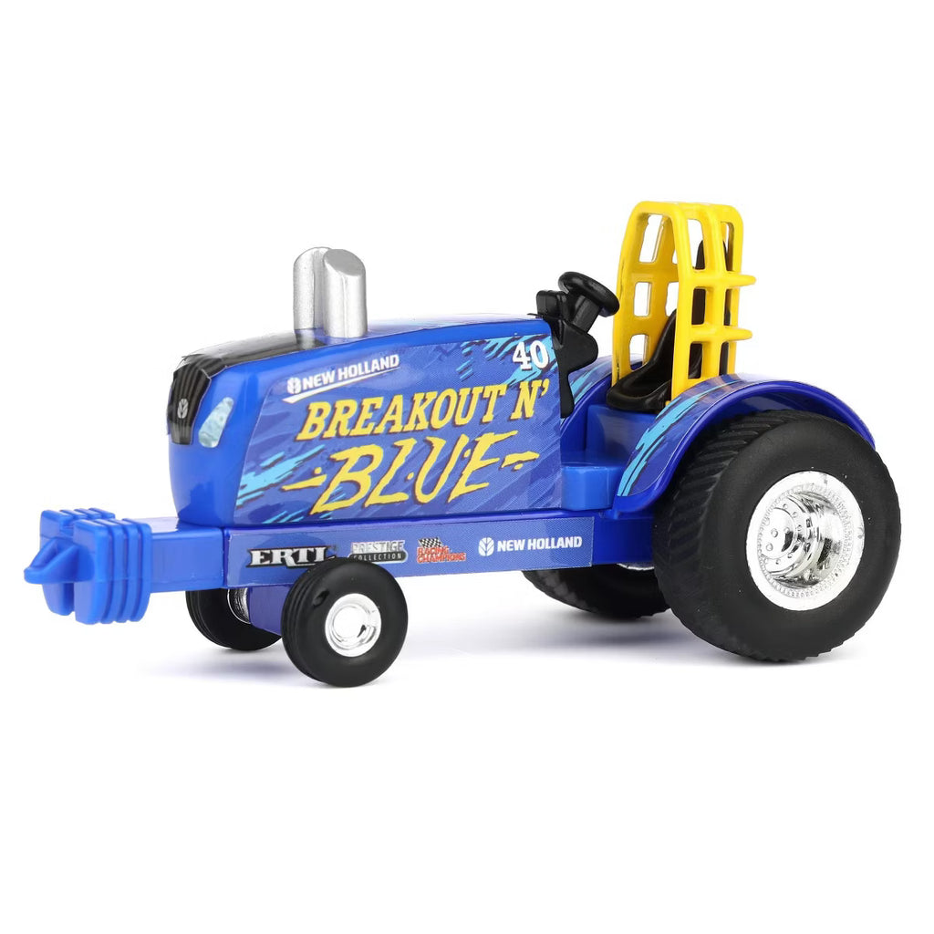#ERTL47697 1/64 New Holland "Breakout N' Blue" Pulling Tractor Toy