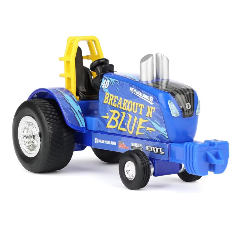 #ERTL47697 1/64 New Holland "Breakout N' Blue" Pulling Tractor Toy