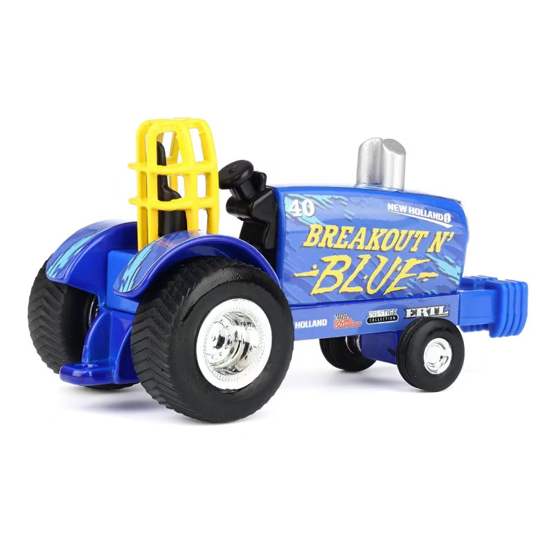 #ERTL47697 1/64 New Holland "Breakout N' Blue" Pulling Tractor Toy