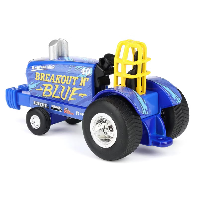 #ERTL47697 1/64 New Holland "Breakout N' Blue" Pulling Tractor Toy