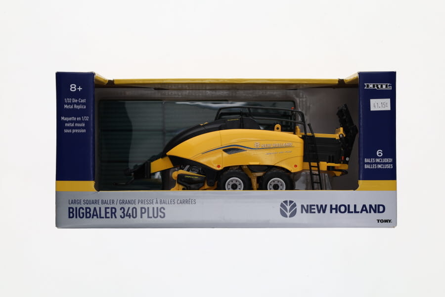 #ERTL61015 1/32 New Holland Big Baler 340 PLUS with 6 Square Bales