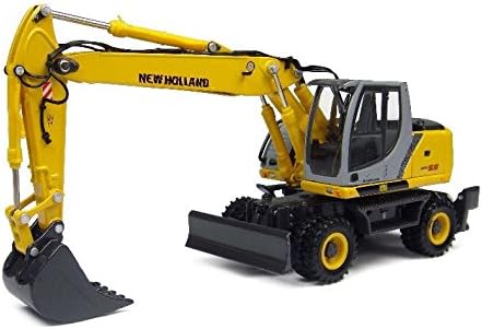 #ROS00191.6 Universal Hobbies 1:50 Scale New Holland MH5.6 Wheeled Excavator